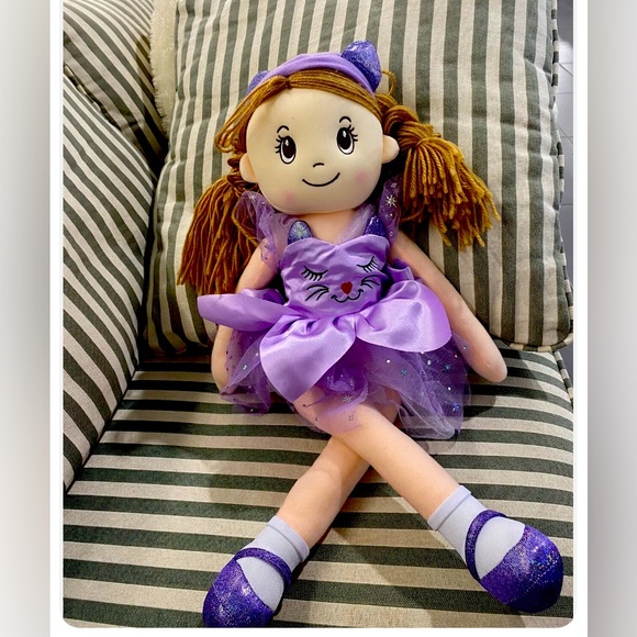 Decorative Rag Doll    Plush Toy Stuffed Girl 21" - Picture 2 of 5